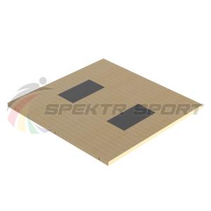 Купить Помост тяжелоатлетический 3х3х0,1м, рез. амортизаторы 1х0,5х0,04м в Железноводске 