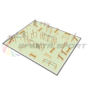 Купить Парковая площадка для Воркаут и WRK 6_76mm в Железноводске 