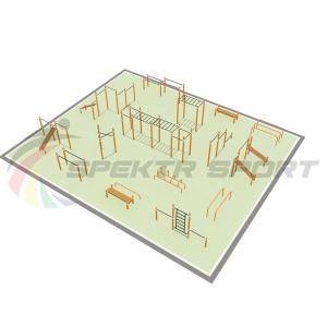 Купить Парковая площадка для Воркаут и WRK 5_76mm в Железноводске 