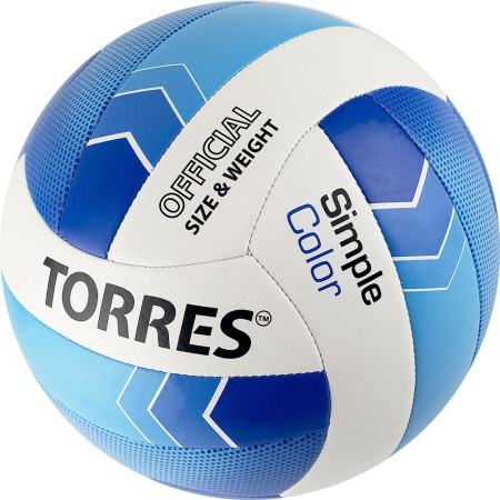 Купить Мяч волейбольный Torres Simple Color любительский р.5 в Железноводске 